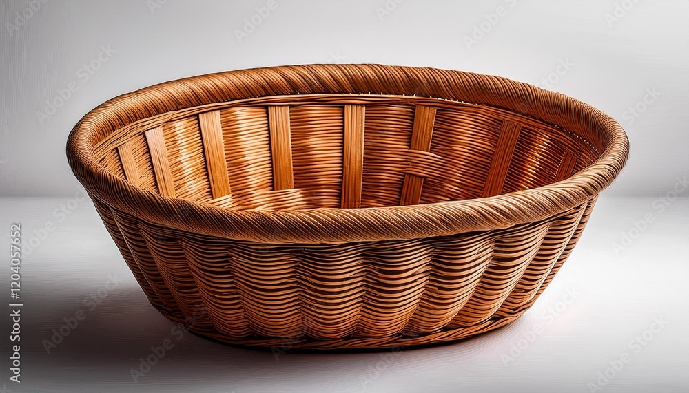 empty wicker basket empty wicker basket