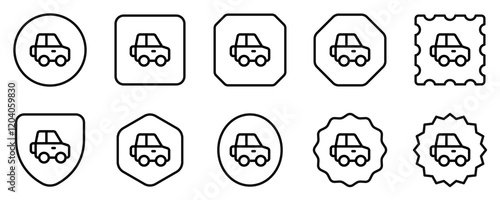 Editable off-road car vector icon. Vehicles, transportation, travel. Part of a big icon set family. Perfect for web and app interfaces, presentations, infographics, etc