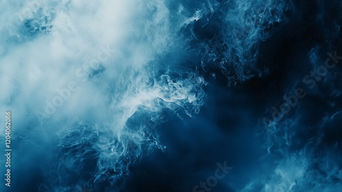 Wallpaper Mural Abstract blue water wave background for template and banner use Torontodigital.ca