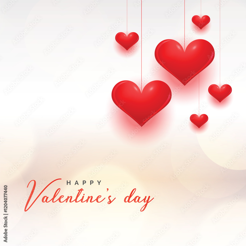 Simple happy valentines day celebration design Simple happy valentines day celebration design