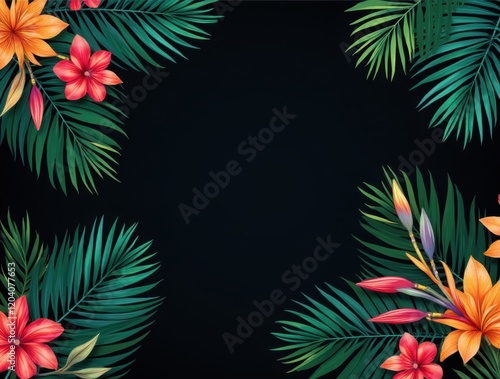abstract floral background