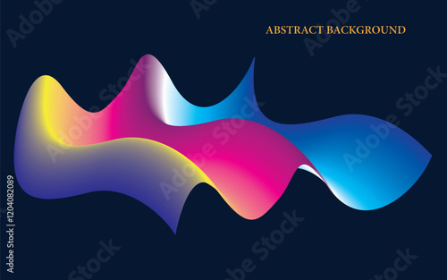 Vectorized abstract background for wallpaper, poster, banner, festoon.