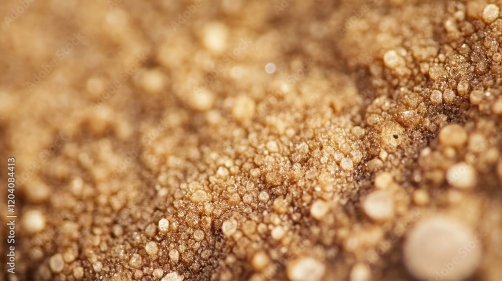 Photo & Art Print Close-up natural cork texture with granular pattern ...