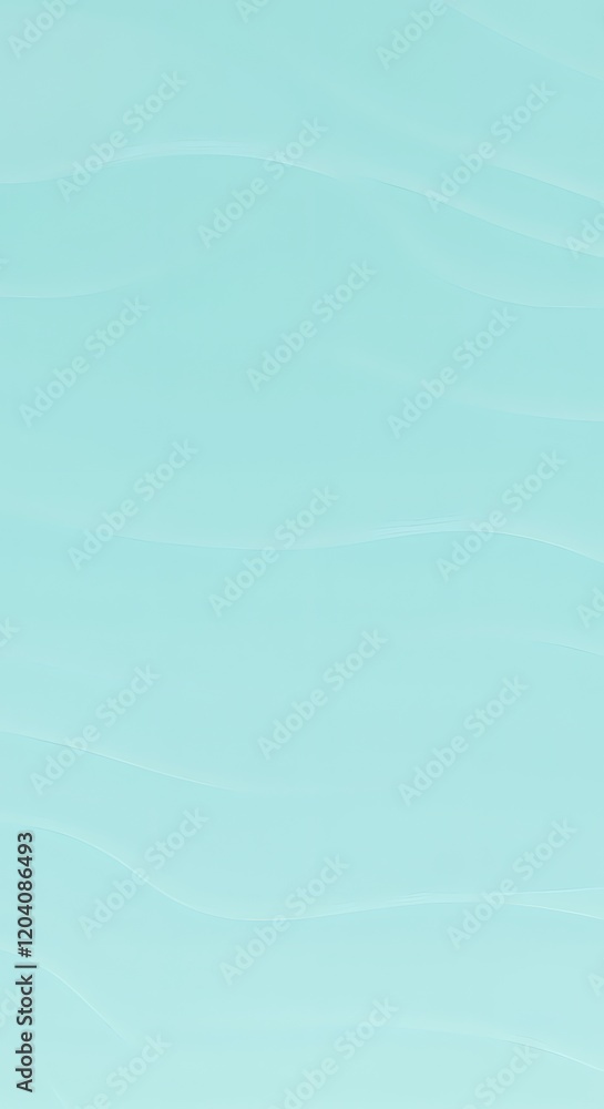 Fototapeta premium Abstract Pastel Blue Wavy Background Texture Subtle Curves Smooth Gradient Minimalist Design