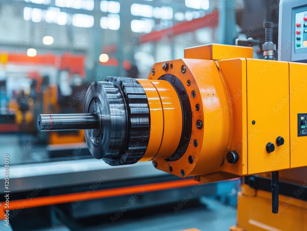 CNC machines producing ultradurable components for oil and gas industries CNC machines producing ultradurable components for oil and gas industries