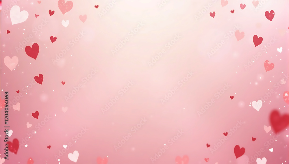 International Women's Day background design with soft pink hearts and floral accents on a pastel gradient for romantic and feminine-themed celebration posters or social media visuals International Women's Day background design with soft pink hearts and floral accents on a pastel gradient for romantic and feminine-themed celebration posters or social media visuals