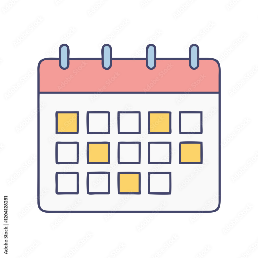 basic calendar icon, basic calendar vector illustration-simple illustration of basic calendar, perfect for basic calendar logos and icons basic calendar icon, basic calendar vector illustration-simple illustration of basic calendar, perfect for basic calendar logos and icons