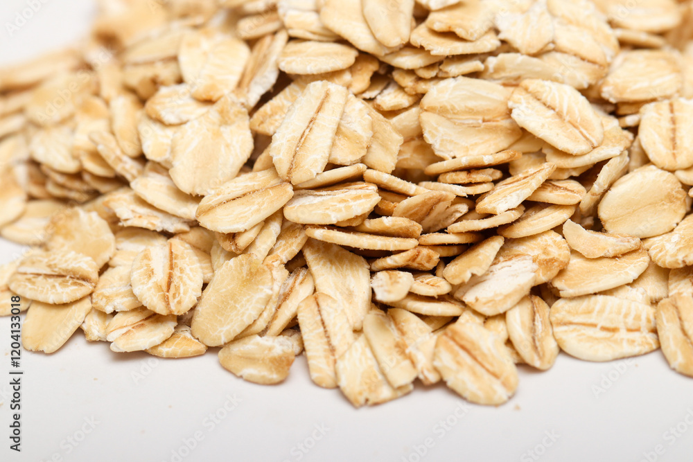 rolled oats isolated white background rolled oats isolated white background