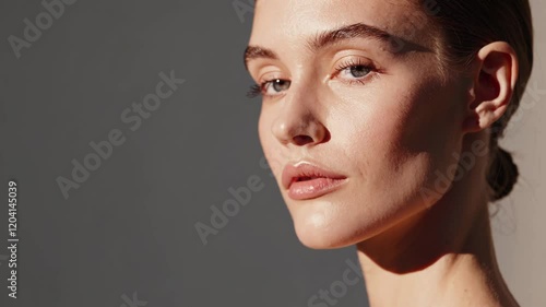 Diverse beauty models showcasing flawless skin