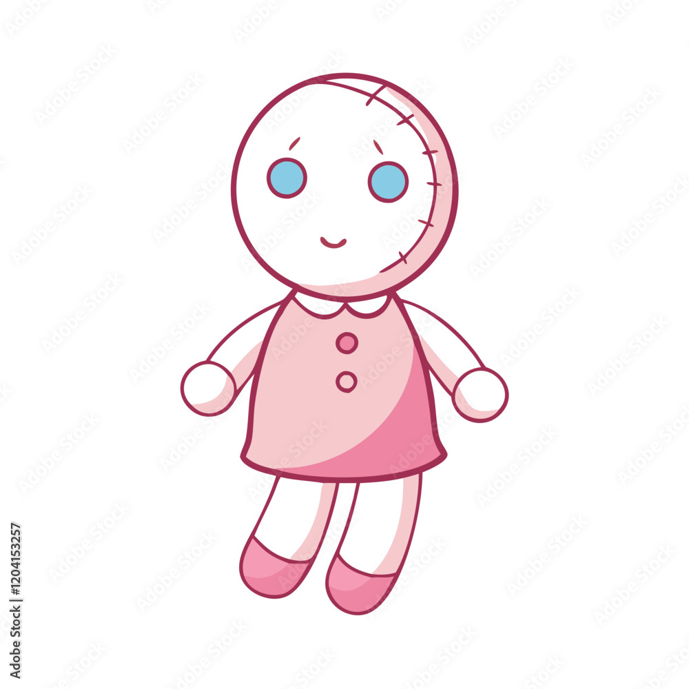 doll icon, doll vector illustration-simple illustration of doll, perfect for doll logos and icons doll icon, doll vector illustration-simple illustration of doll, perfect for doll logos and icons