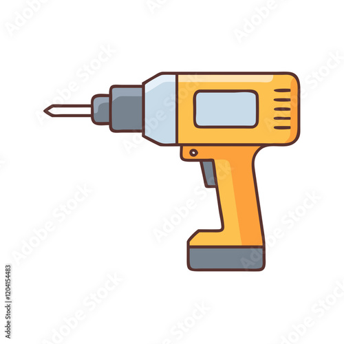 drill icon, drill vector illustration-simple illustration of drill, perfect for drill logos and icons