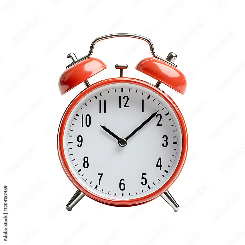 Alarm clock on table isolated on transparent background
Alarm clock on table isolated on transparent background