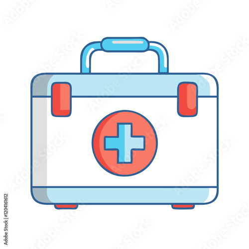 first aid kit icon, first aid kit vector illustration-simple illustration of first aid kit, perfect for first aid kit logos and icons