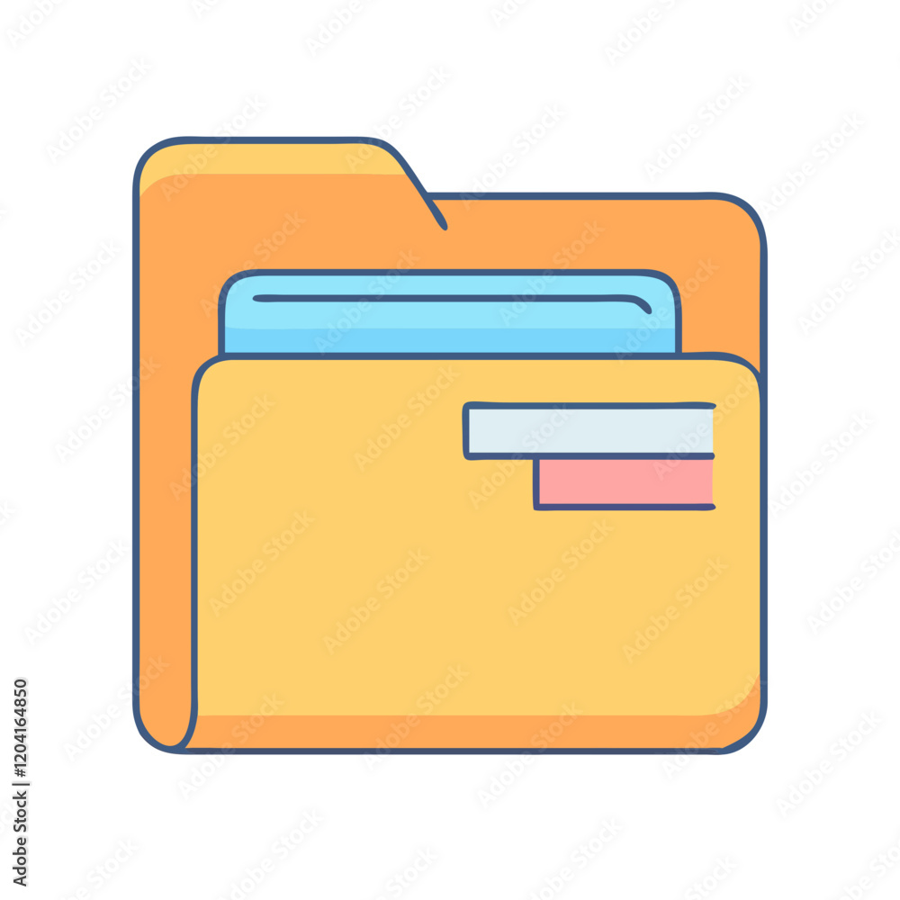 folder icon, folder vector illustration-simple illustration of folder, perfect for folder logos and icons folder icon, folder vector illustration-simple illustration of folder, perfect for folder logos and icons