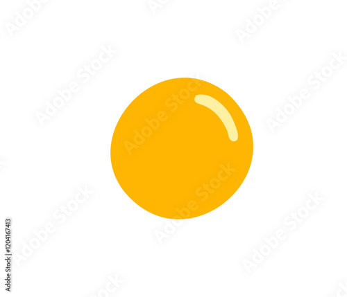 Fried egg on heart-shaped flat icon .
Heart shaped poached egg Isolated .
Transparent background.
