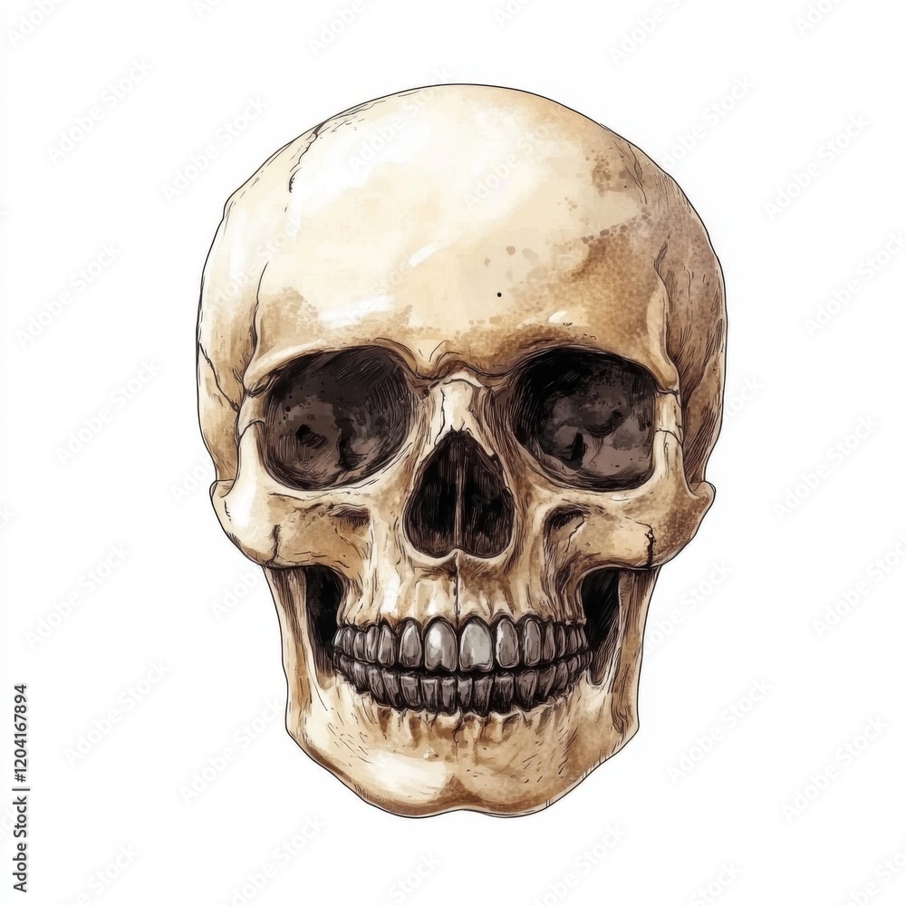 Obraz premium Bone Skull Skeleton Anthropology