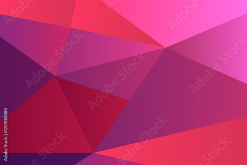 Abstract Geometric Pink and Purple Background