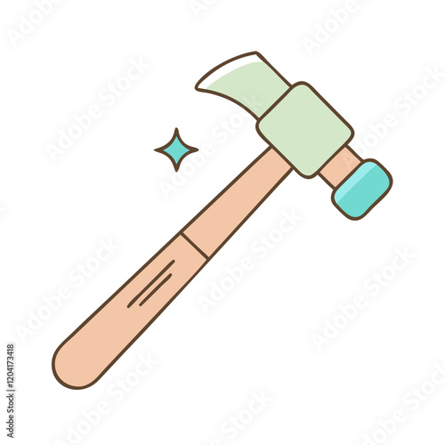 hammer icon, hammer vector illustration-simple illustration of hammer, perfect for hammer logos and icons