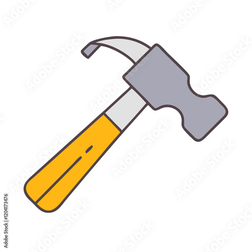 hammer icon, hammer vector illustration-simple illustration of hammer, perfect for hammer logos and icons