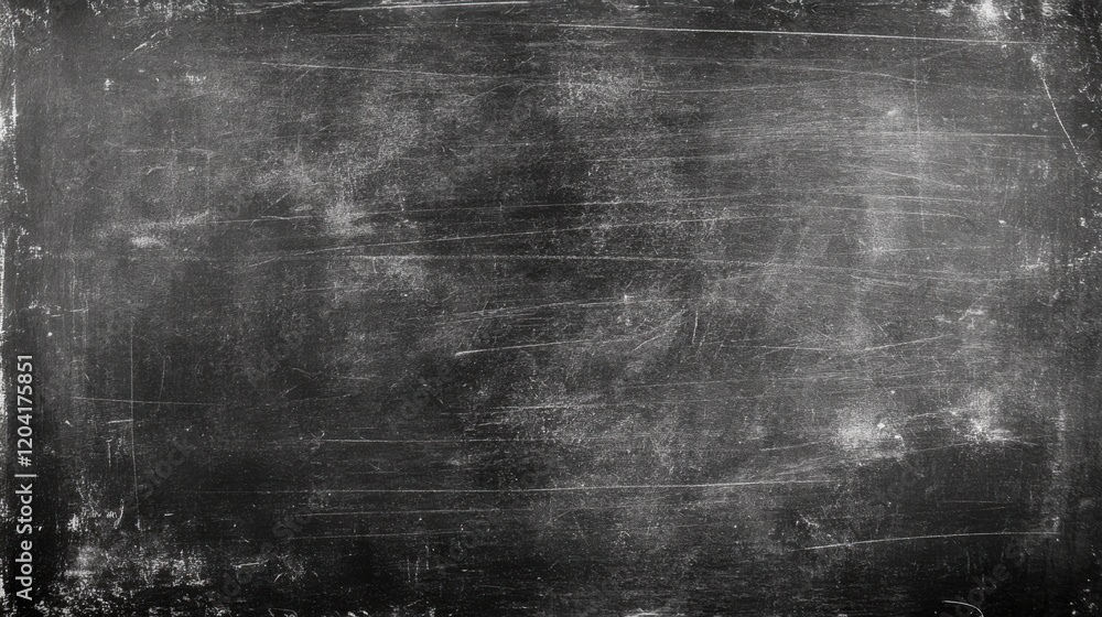 Obraz premium Textured dark grey chalkboard background surface