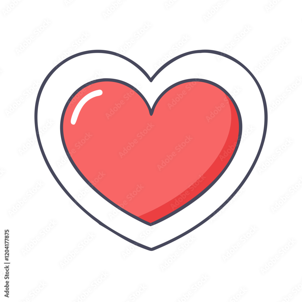 heart icon, heart vector illustration-simple illustration of heart, perfect for heart logos and icons heart icon, heart vector illustration-simple illustration of heart, perfect for heart logos and icons