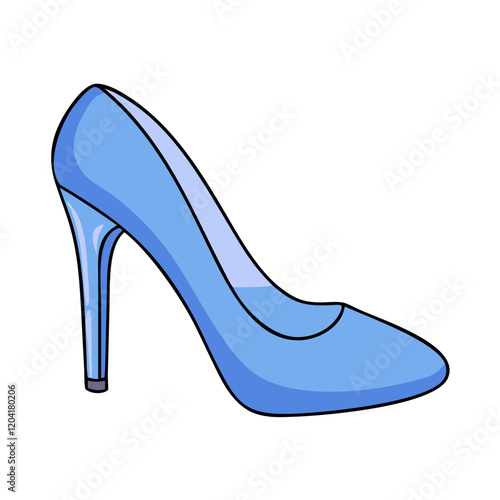 high heels icon, high heels vector illustration-simple illustration of high heels, perfect for high heels logos and icons