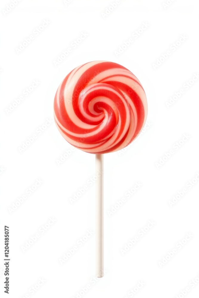 a close up of a lollipop on a stick on a white background a close up of a lollipop on a stick on a white background