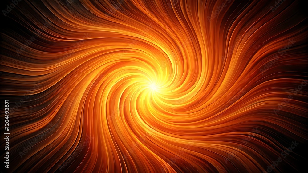 custom made wallpaper toronto digitalVibrant orange swirls radiate from a darkened canvas, Dark Background