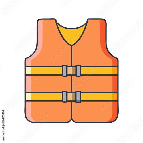 life vest icon, life vest vector illustration-simple illustration of life vest, perfect for life vest logos and icons