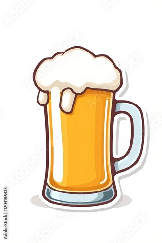 a cartoon beer mug with foamy foamy foamy foamy foamy foamy foamy foamy foamy foamy foamy foamy foamy foam