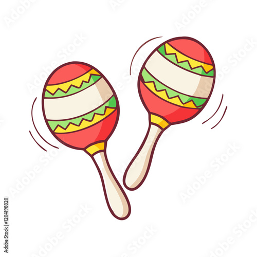 maracas latin festival icon, maracas latin festival vector illustration-simple illustration of maracas latin festival, perfect for maracas latin festival logos and icons