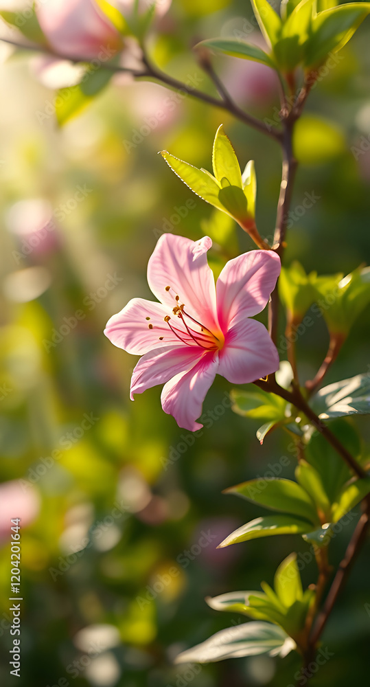 Obraz premium pink flowers