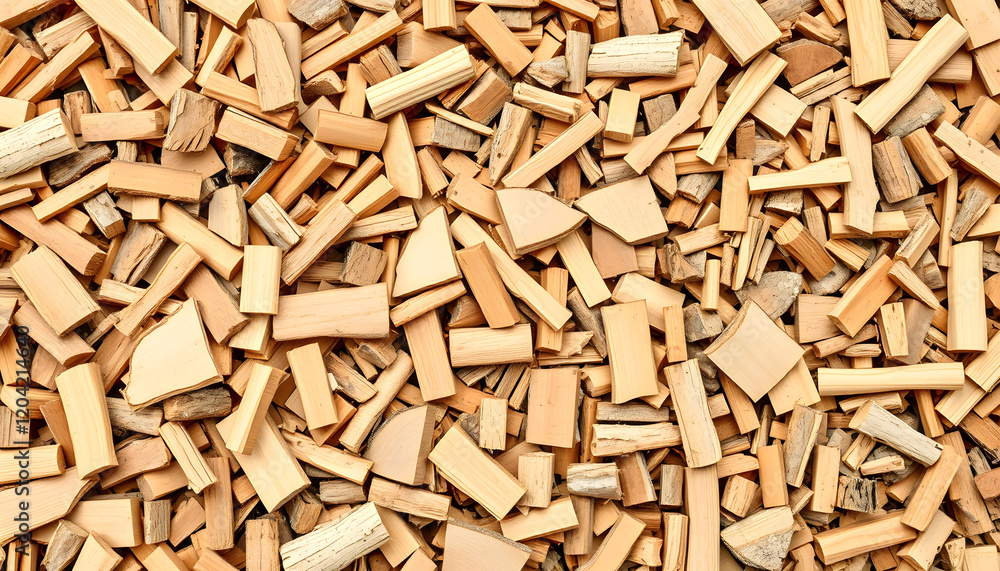 Pile of Wood Chips Background, Biomass Energy and Renewable Resource Pile of Wood Chips Background, Biomass Energy and Renewable Resource