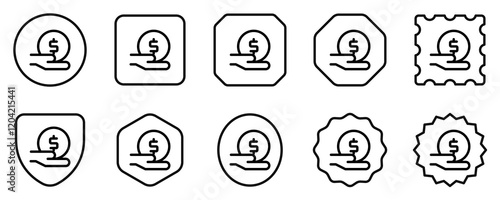 Editable donation hand gesture vector icon. Part of a big icon set family. Perfect for web and app interfaces, presentations, infographics, etc