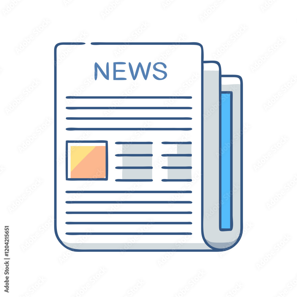 newspaper icon, newspaper vector illustration-simple illustration of newspaper, perfect for newspaper logos and icons newspaper icon, newspaper vector illustration-simple illustration of newspaper, perfect for newspaper logos and icons