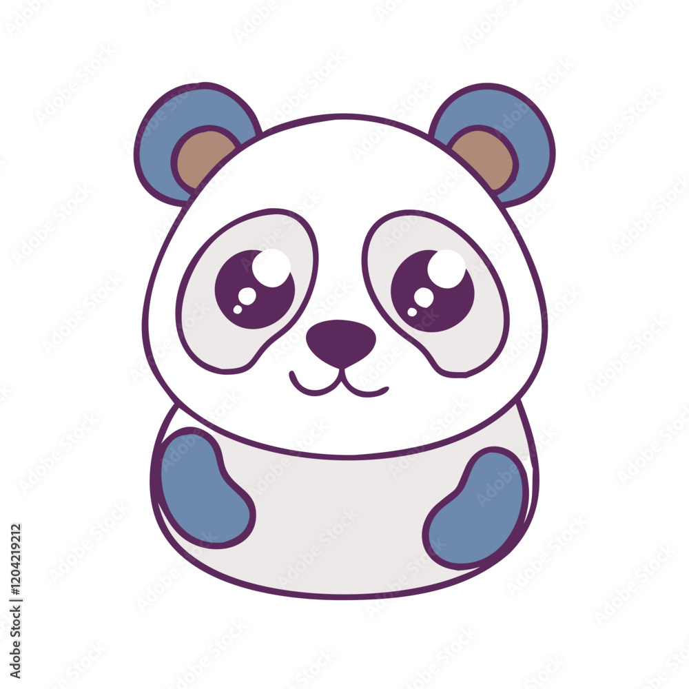 panda icon, panda vector illustration-simple illustration of panda, perfect for panda logos and icons panda icon, panda vector illustration-simple illustration of panda, perfect for panda logos and icons