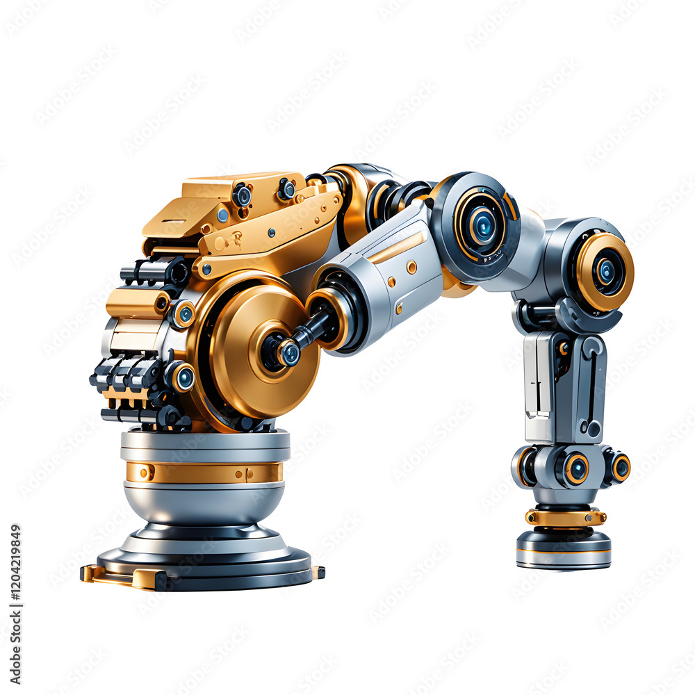 Futuristic robotic arm Futuristic robotic arm