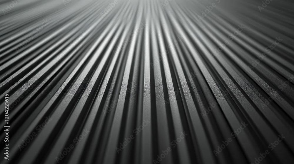 Fototapeta premium Abstract Dark Metal Texture Background with Parallel Lines