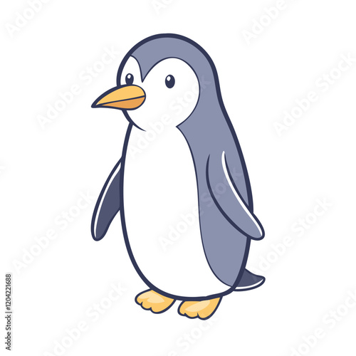 penguin icon, penguin vector illustration-simple illustration of penguin, perfect for penguin logos and icons