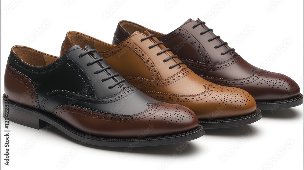 Elegant Brogue Oxfords: A Collection of Exquisite Men's Footwear Elegant Brogue Oxfords: A Collection of Exquisite Men's Footwear