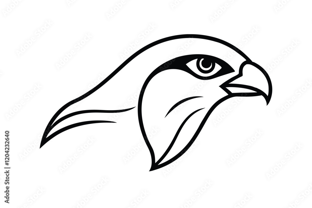 Obraz premium head of eagle