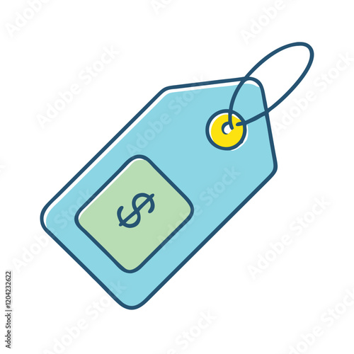price tag icon, price tag vector illustration-simple illustration of price tag, perfect for price tag logos and icons