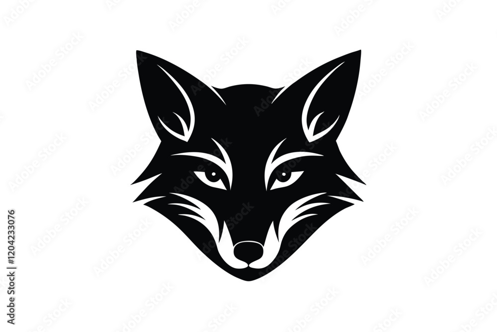 Fototapeta premium red fox head