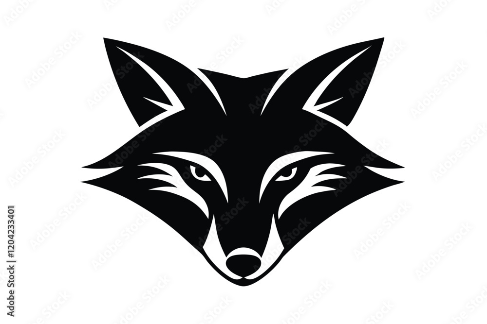 Obraz premium red fox head