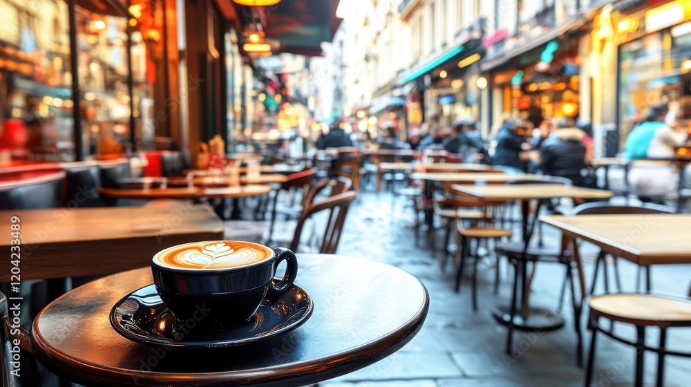 Parisian Cafe Latte. Parisian Cafe Latte.