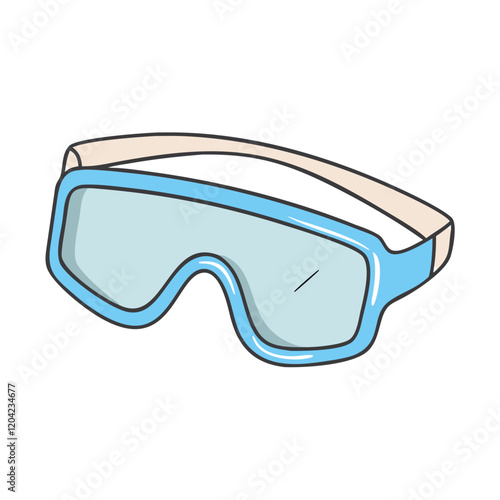 protective goggles icon, protective goggles vector illustration-simple illustration of protective goggles, perfect for protective goggles logos and icons