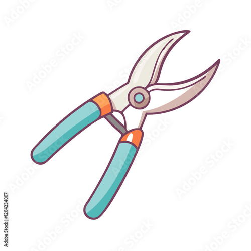 pruning shears icon, pruning shears vector illustration-simple illustration of pruning shears, perfect for pruning shears logos and icons