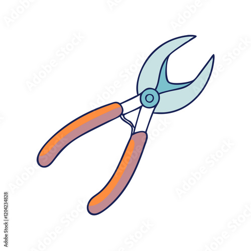 pruning shears icon, pruning shears vector illustration-simple illustration of pruning shears, perfect for pruning shears logos and icons