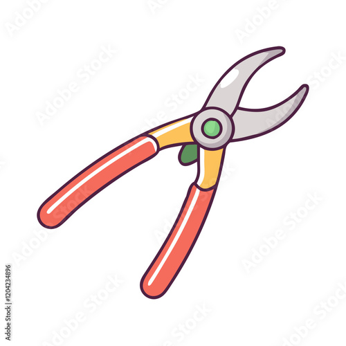 pruning shears icon, pruning shears vector illustration-simple illustration of pruning shears, perfect for pruning shears logos and icons