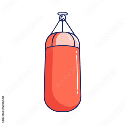 punching bag icon, punching bag vector illustration-simple illustration of punching bag, perfect for punching bag logos and icons